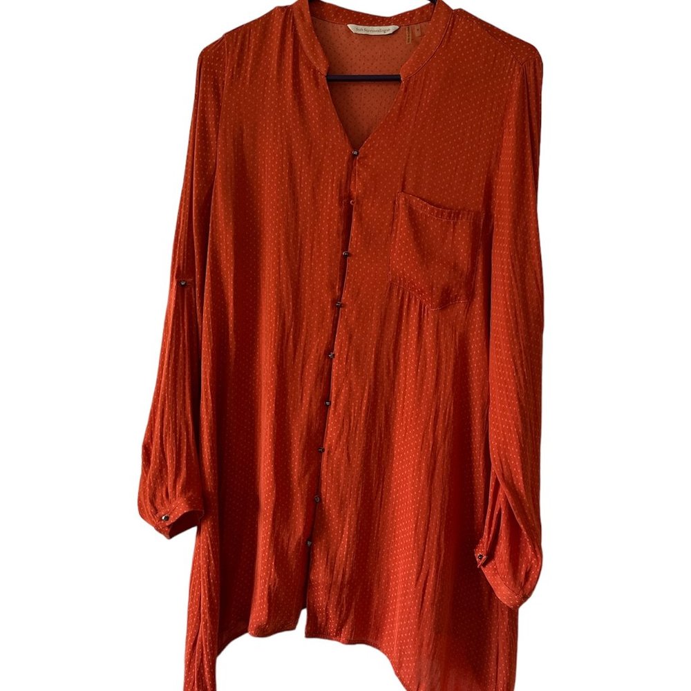 Soft Surroundings Blouse Orange